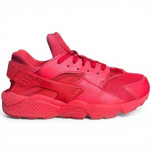Nike Air Huarache Triple Red,  Men's 12.5/ EU 47 - 318429-660- Authenticated